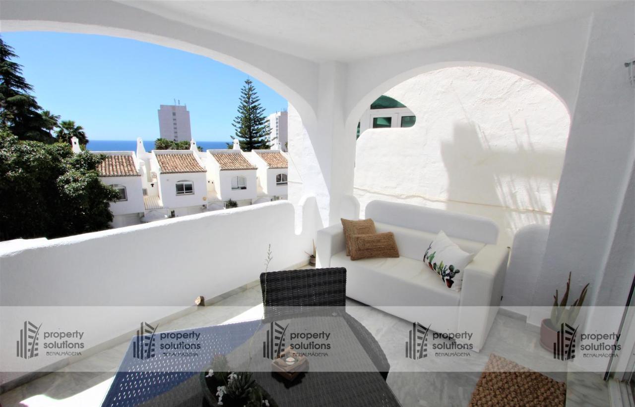 Appartamento Benalgolf Vista al mar. PISCINA. EXCELENTE CONEXIÓN WIFI. Benalmádena Esterno foto