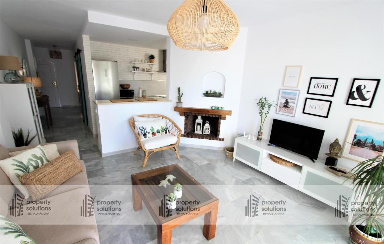Appartamento Benalgolf Vista al mar. PISCINA. EXCELENTE CONEXIÓN WIFI. Benalmádena Esterno foto