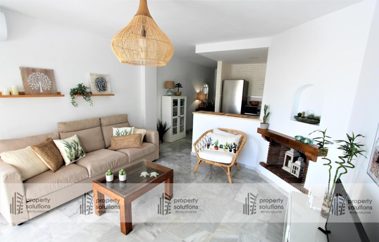 Appartamento Benalgolf Vista al mar. PISCINA. EXCELENTE CONEXIÓN WIFI. Benalmádena Esterno foto